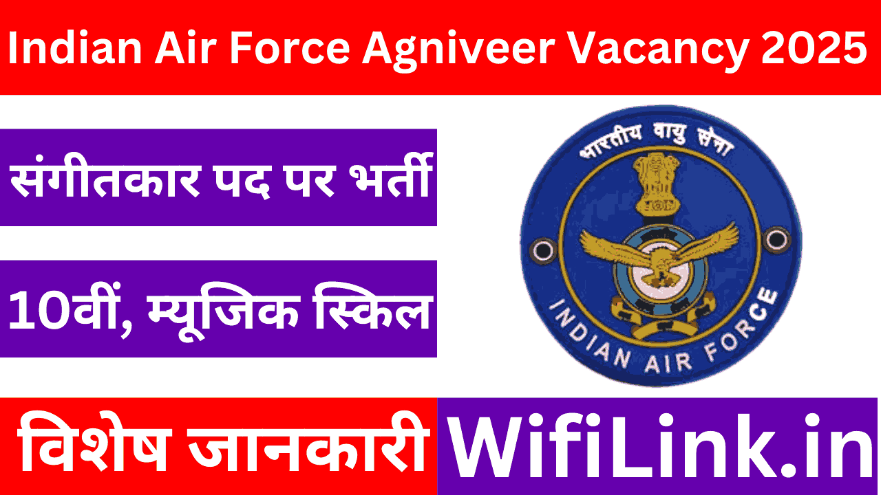 Indian Air Force Agniveer Vacancy 2025
